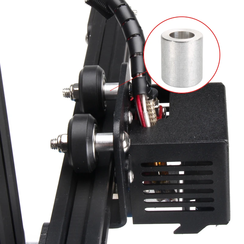 10/20PCS 3D Printer Parts Aluminium Spacer Isolation Column V-slot Separate Pillar Quarantine For 3D Printer Reprap