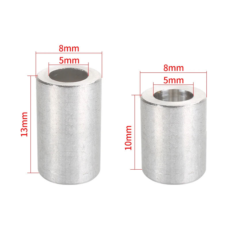 10/20PCS 3D Printer Parts Aluminium Spacer Isolation Column V-slot Separate Pillar Quarantine For 3D Printer Reprap