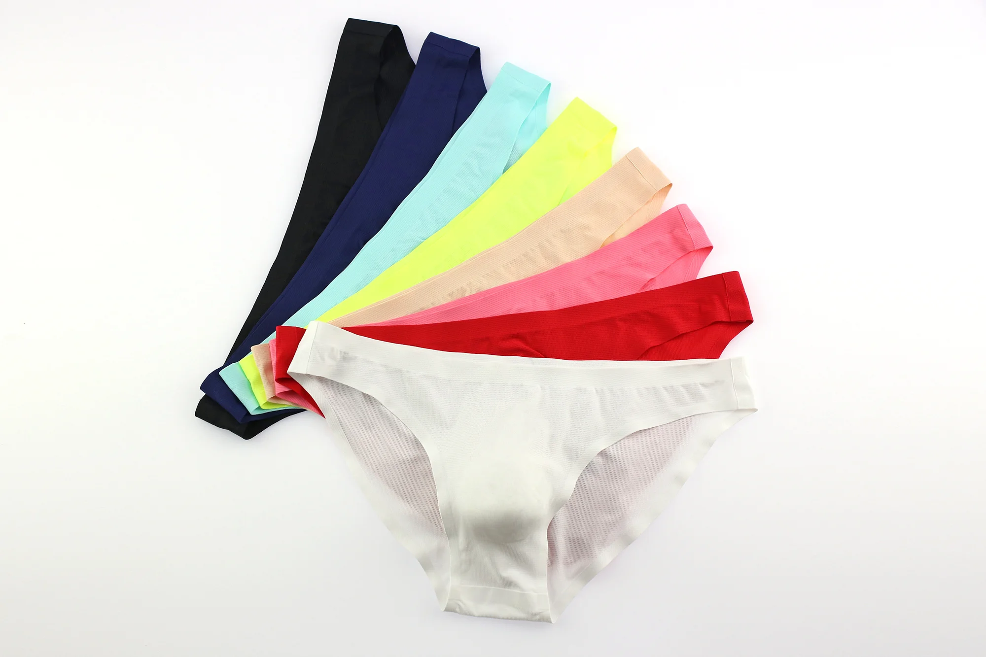 WIDYZON Men Sexy Underwear Briefs Seamless Breathable Men Briefs U Convex Pouch Mesh Solid Male Panties Calzoncillos Underpants