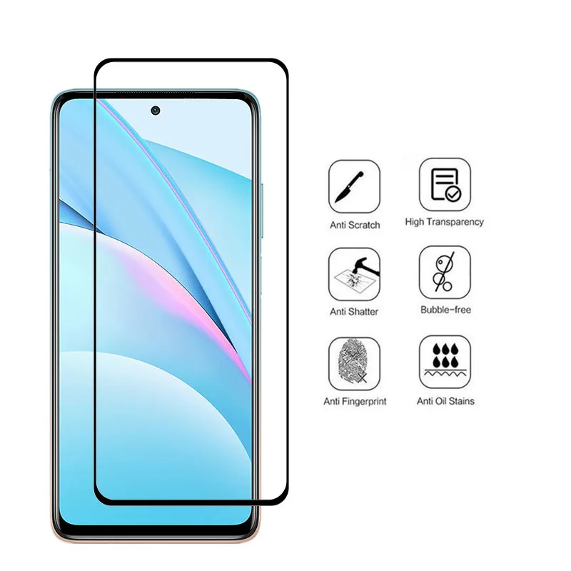 4 in 1 Tempered Glass For Xiaomi Mi 10T Lite Mi 9 9T Pro CC9 10T Screen Protector Lens Film For Xiaomi Mi 10T Pro Glass