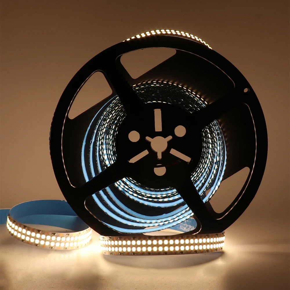 480Leds/m SMD 2835 Led Strip 24V 12V 5M 2400Leds Double Row Flexible Led Stripe 1200LEDs 900LEDs Tape Ribbon Project Lighting