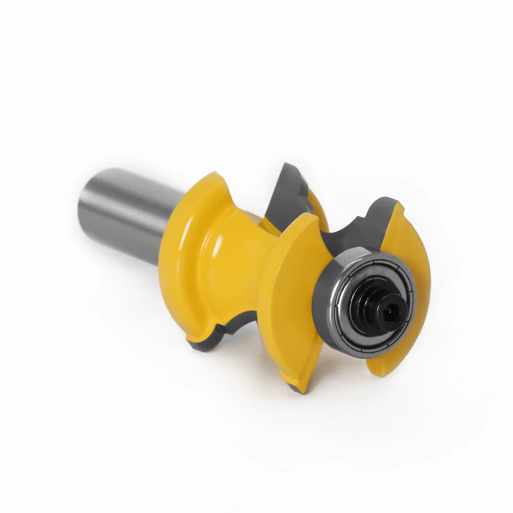 1PC 1/2' 12mm,6mm,8mm Shank Bullnose with Bead Column Router Bit Line Knife Woodworking Cutter Tenon Cutter for Woodworking Tool