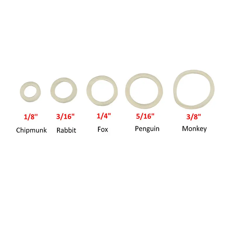 5Bags Dental Orthodontic Rubber Band Zoo Pack Rubber Bands Latex Braces 3.5Oz/5Oz/6.5Oz Optional