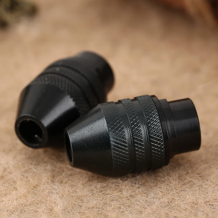 1pc 0.5-3.2mm Swaps Chuck Faster Bits Keyless For 7.9 (M8) Fine-Threaded Spindle Shaft Nut Universal Three-jaw Drill Chunk