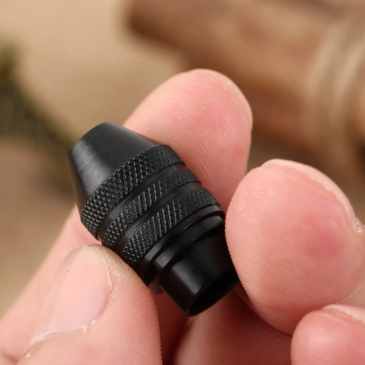 1pc 0.5-3.2mm Swaps Chuck Faster Bits Keyless For 7.9 (M8) Fine-Threaded Spindle Shaft Nut Universal Three-jaw Drill Chunk