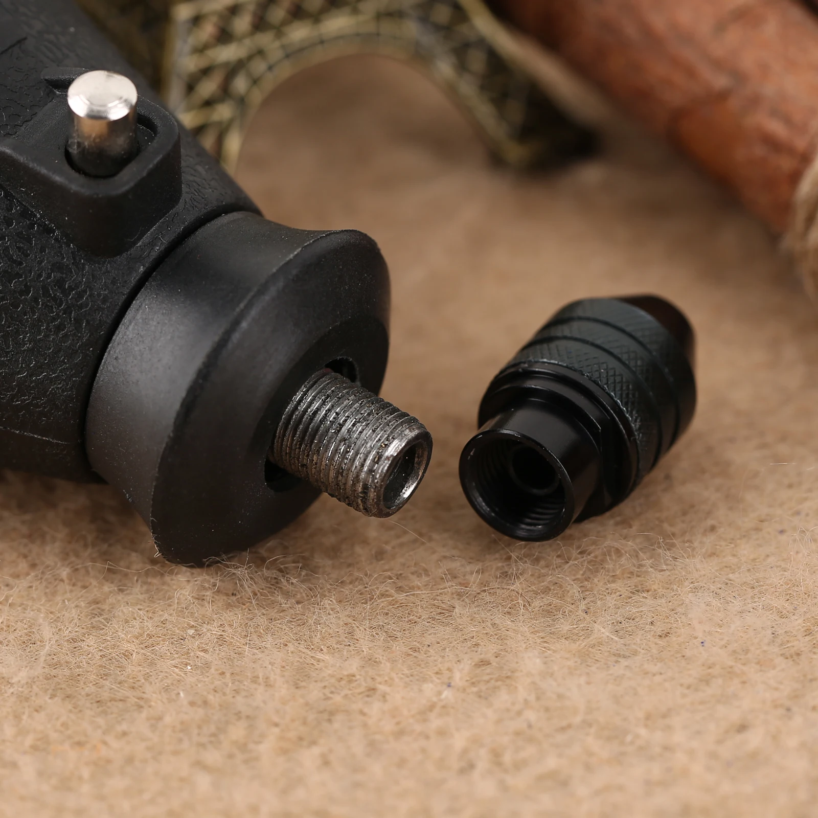 1pc 0.5-3.2mm Swaps Chuck Faster Bits Keyless For 7.9 (M8) Fine-Threaded Spindle Shaft Nut Universal Three-jaw Drill Chunk