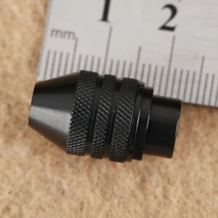 1pc 0.5-3.2mm Swaps Chuck Faster Bits Keyless For 7.9 (M8) Fine-Threaded Spindle Shaft Nut Universal Three-jaw Drill Chunk