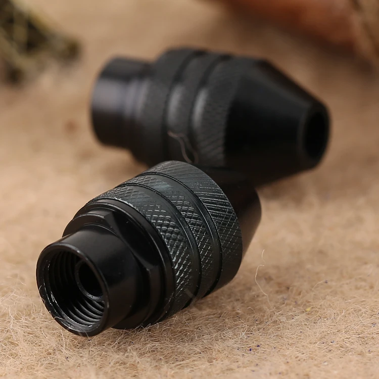 1pc 0.5-3.2mm Swaps Chuck Faster Bits Keyless For 7.9 (M8) Fine-Threaded Spindle Shaft Nut Universal Three-jaw Drill Chunk