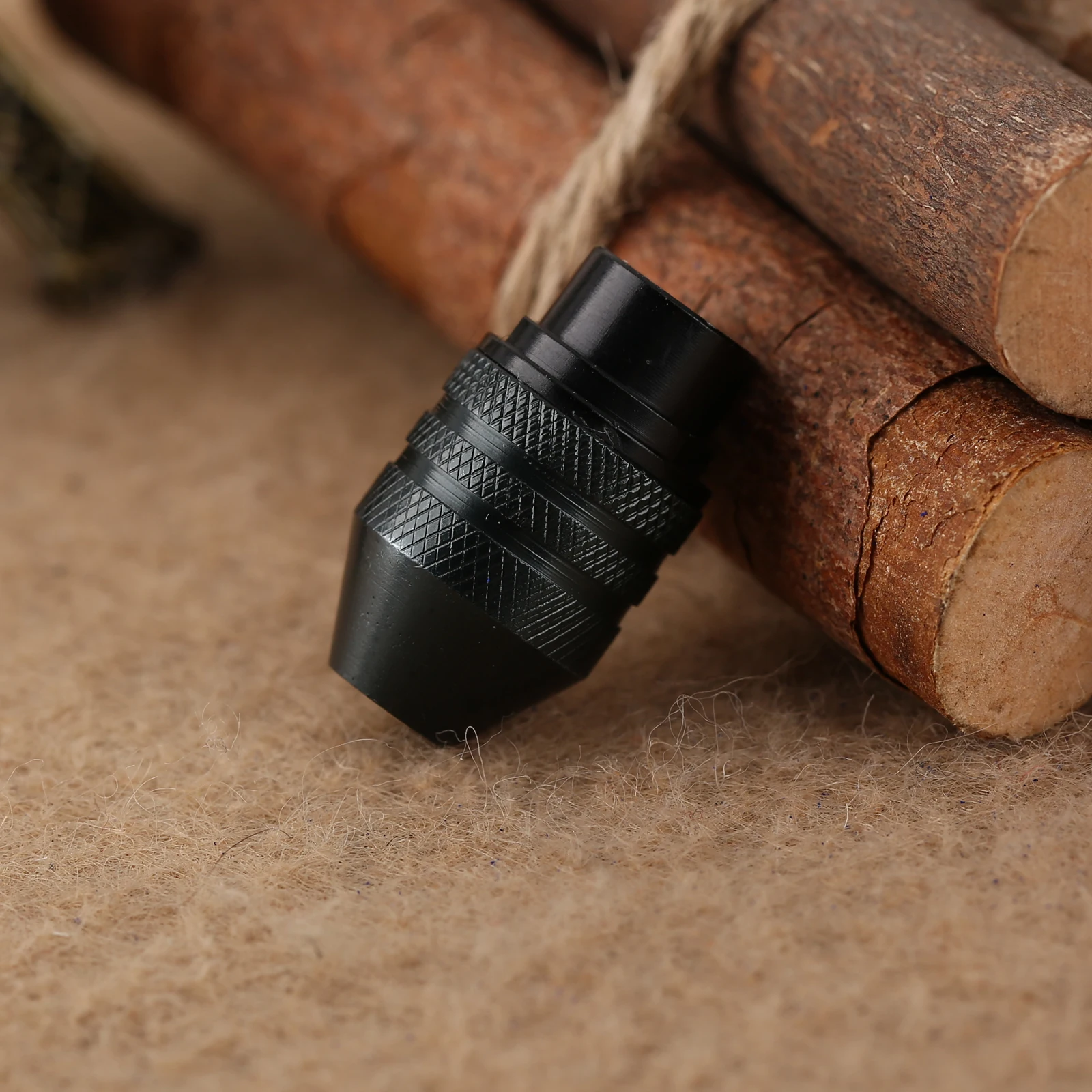 1pc 0.5-3.2mm Swaps Chuck Faster Bits Keyless For 7.9 (M8) Fine-Threaded Spindle Shaft Nut Universal Three-jaw Drill Chunk