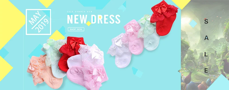Lawadka Summer Mesh Newborn Baby Girls Socks Fashion Bow Thin Children's Socks for Girls Infant Princess White Red Black 0-5Year
