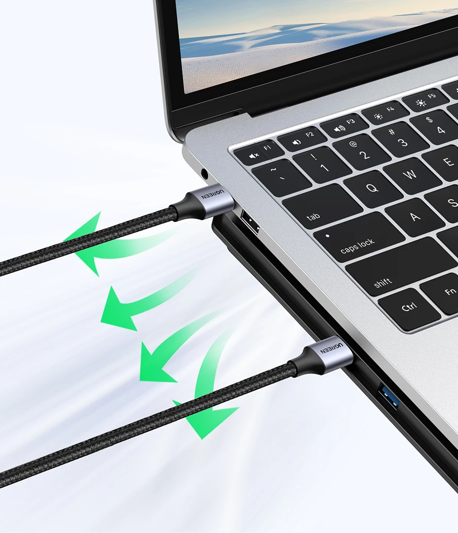 Ugreen USB to USB Extension Cable USB 2.0 3.0 Cable Male to Male USB Extender For Hard Disk Xiaomi TV Box USB Extension Cord