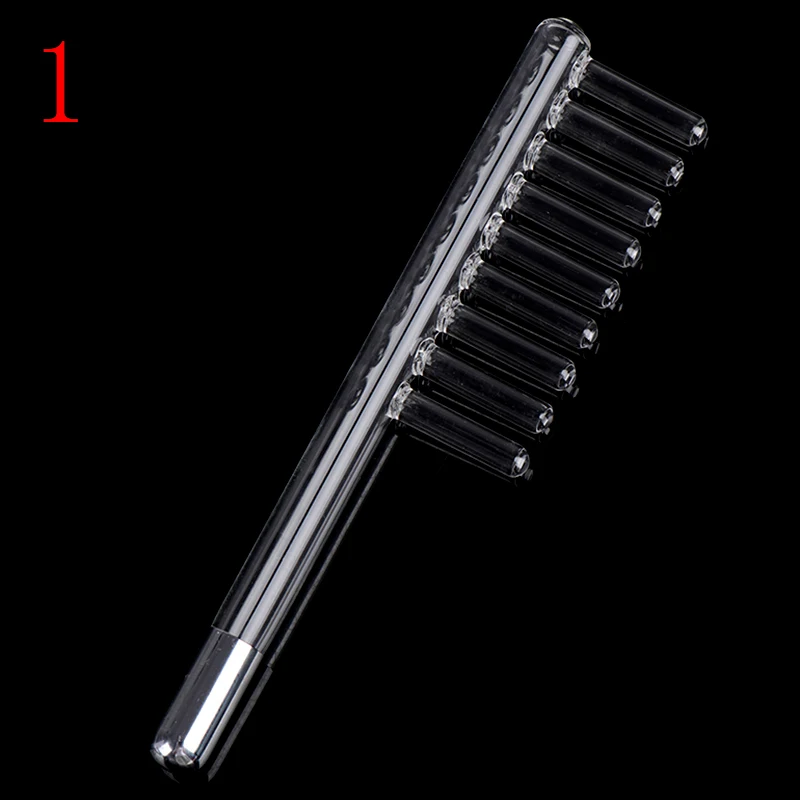 Replacement Electrotherapy Wand Glass Tube for High Frequency Electrode Glass Tube Electrotherapy Facial Skin Care Machine