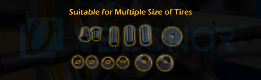 Motorcycle TIre Adaptor for Wheel Balancer with 10mm/16mm Installation Hole Motorcycle Tyre Balancing Tool 36 38 40mm Shaft Size