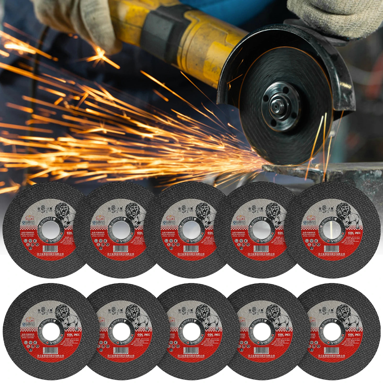 125mm Metal Cutting Discs Cut Off Wheels Flap Sanding Discs Grinding Discs Angle Grinder Wheel 2-50Pcs