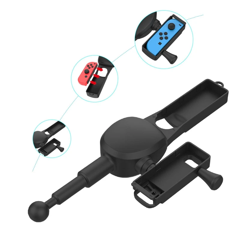 For Nintendo Switch Fishing Rod for Fishing Star for SWITCH Fishing Game Accessories for Joy-con Controller Handle Storage