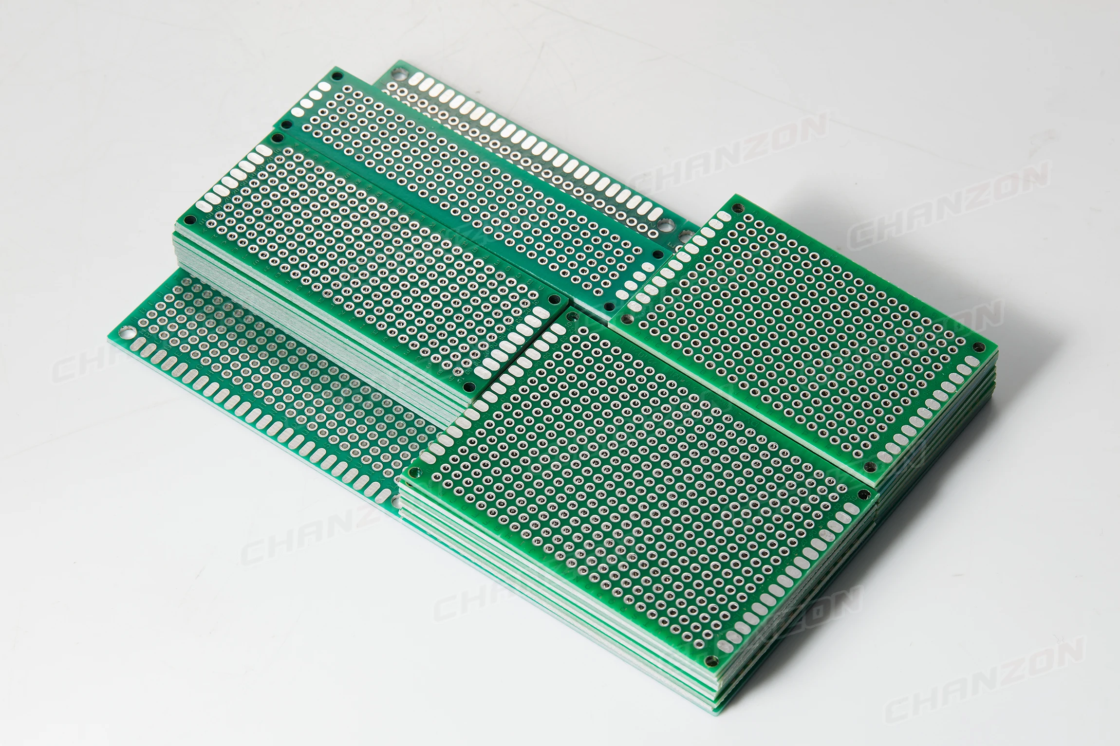 34 Pcs Double Sided PCB Board Tinned ( 2X8 3X7 4X6 5X7 7x9 cm ) Prototype Kit FR4 Printed Universal Circuit Perfboard for DIY
