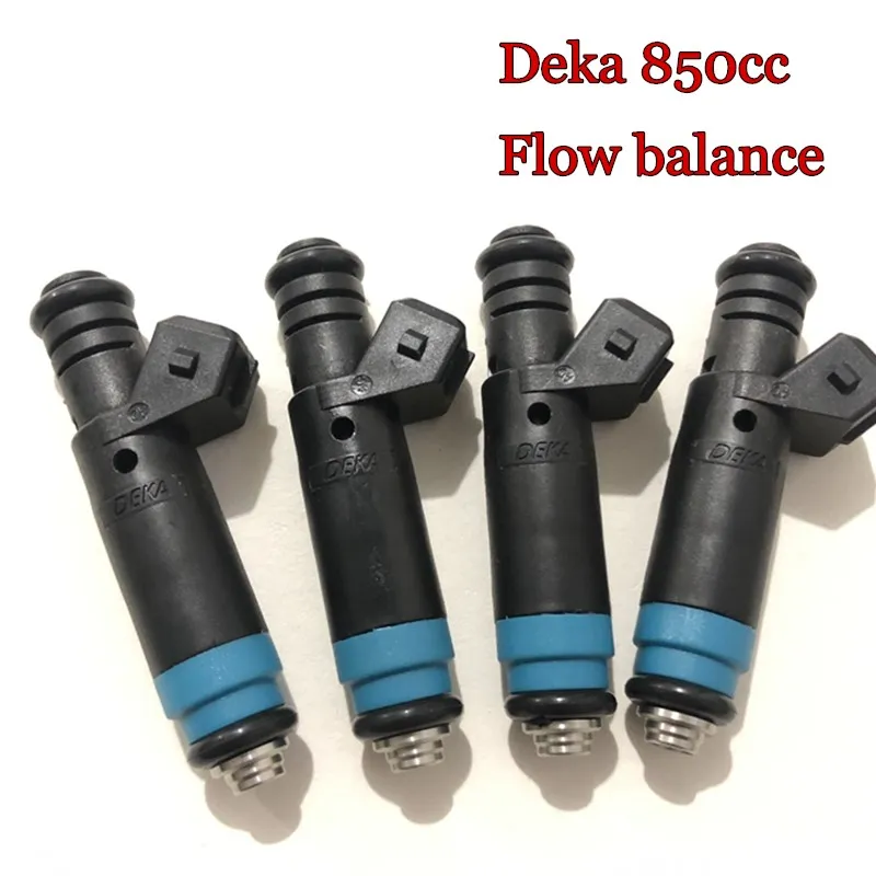4x Flow Balance Ev1 Deka 850cc High Impedance Nozzle Fuel Injector For Siemens V8 LT1 LS1 LS6 110324 FI114991