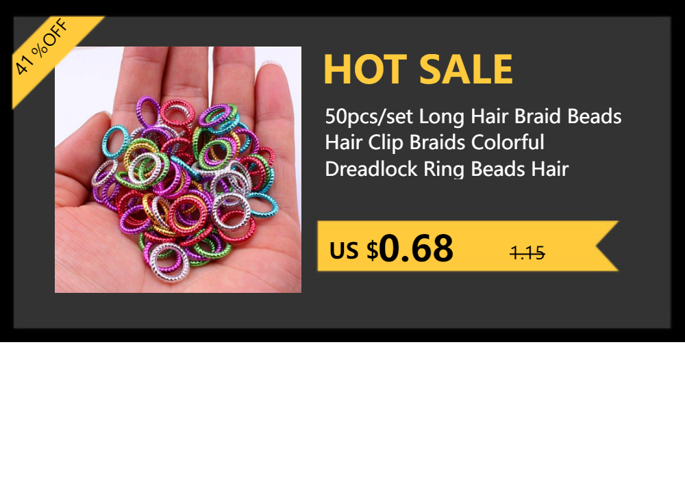 5-50 Pcs/set Opening Silver Hair Ring Hip-hop Hair Braid Charm Dreadlock Beads Clips Cuffs Rings Jewelry Dreadlocks Accessories