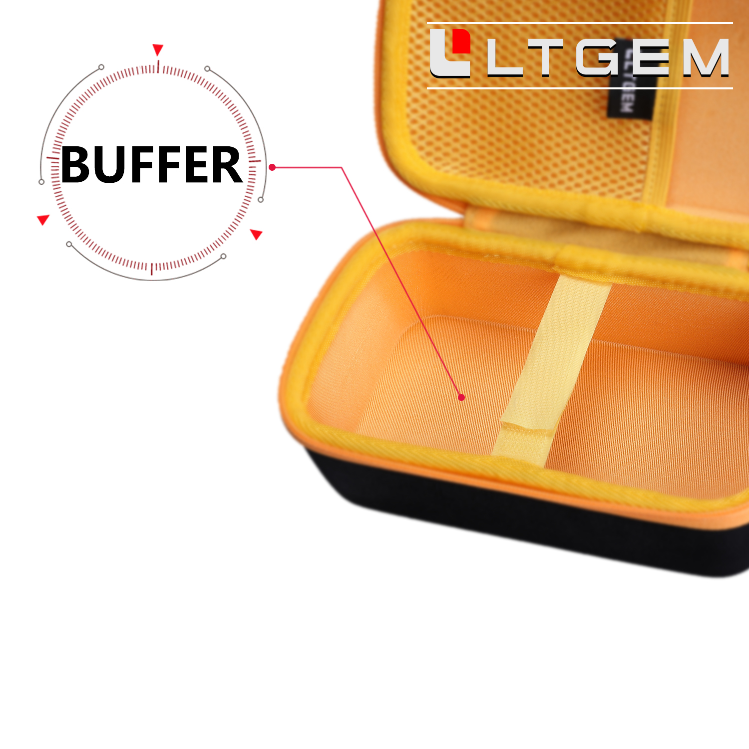 LTGEM EVA Hard Case for Fluke 117 Electricians True RMS Multimeter/sperry DM 6400