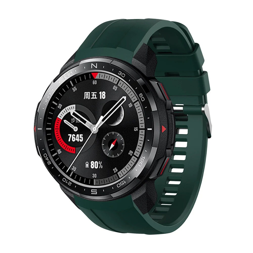 22mm Silicone Watchband Strap For Huawei Honor Watch GS Pro Smart Watch Band
