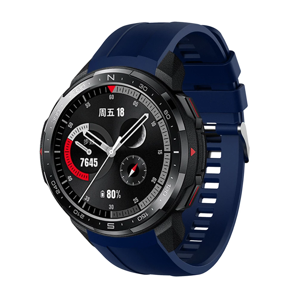 22mm Silicone Watchband Strap For Huawei Honor Watch GS Pro Smart Watch Band