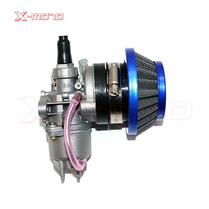 Pocket Bike 47cc 49cc engine carb carburetor with Pod Air Filter 2 stroke for Mini Quad ATV Dirt Bike MiniMoto Go Kart Buggy