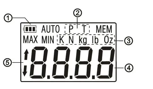 Shahe New Digital Push Pull Force Gauge Portable Dynamometer Gauge High Precision Pull Pressure Gauge Portable Pull Tester