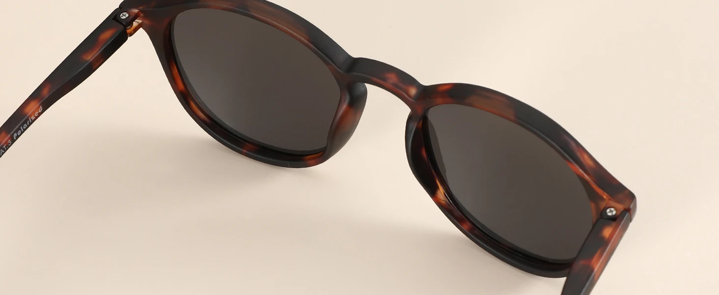 ZENOTTIC Retro Small Round/Square Polarized Sunglasses Vintage Lightweight Frame for Men Women Fashion Shade