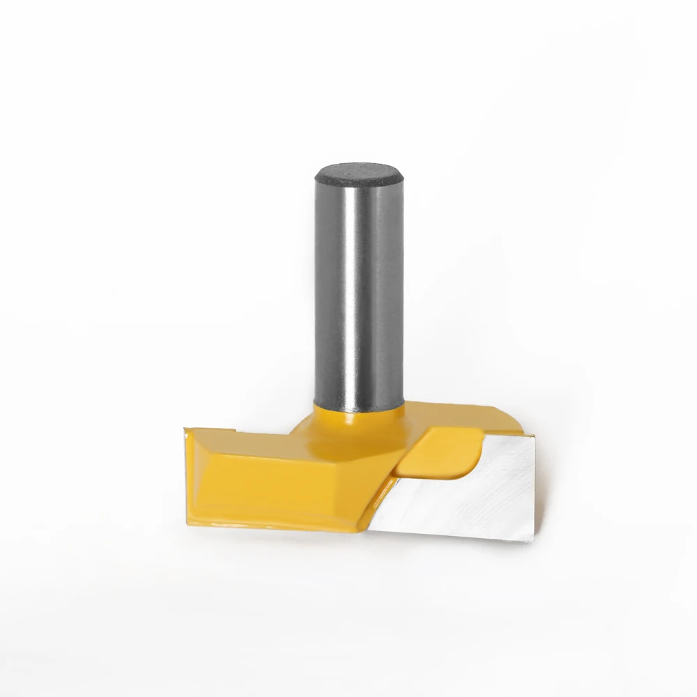 1/2" Inch 12mm 8mm Shank 2" Bottom Cleaning Router Bit (Mortising Bit, Spoil Board Surfacing, Slab Flattening Woodworking Mil