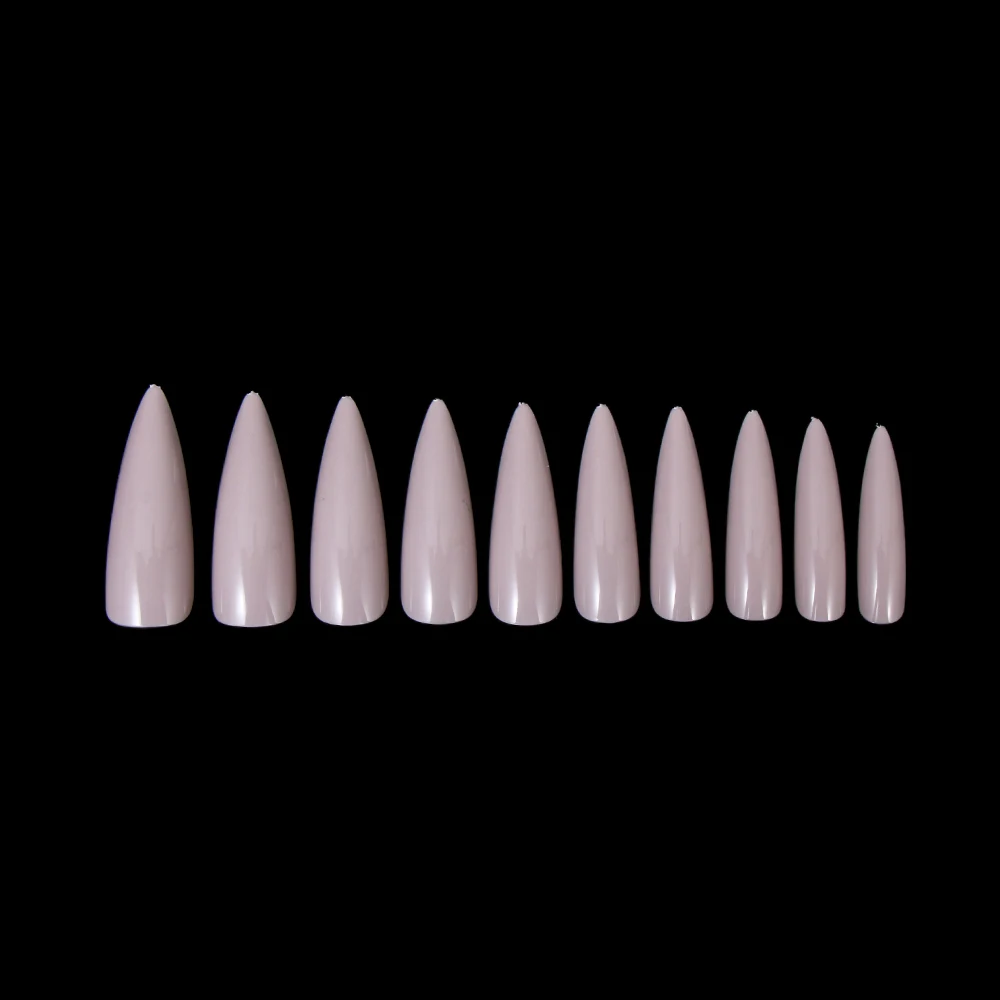 100PCS/Box False Nail Tips Fake Nails Art DIY Long Stiletto Acrylic Manicure DIY Tools Full Style 20 Colors Hot Sale Beauty Tool
