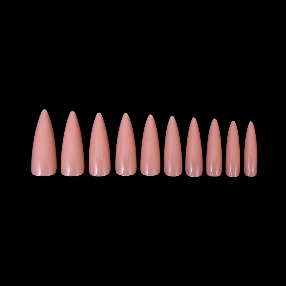 100PCS/Box False Nail Tips Fake Nails Art DIY Long Stiletto Acrylic Manicure DIY Tools Full Style 20 Colors Hot Sale Beauty Tool