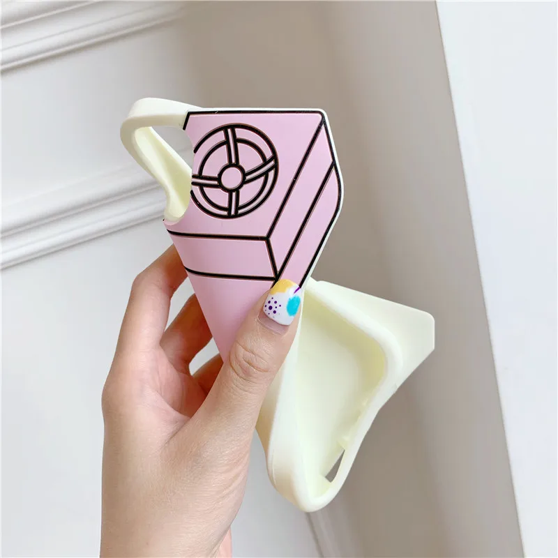 3D Classic Mobile Phone Case for iPhone 17 Pro Max/16/15/14/13/12/11/XR/8/7 Plus Retro Style Telephone Soft Silicone Cover
