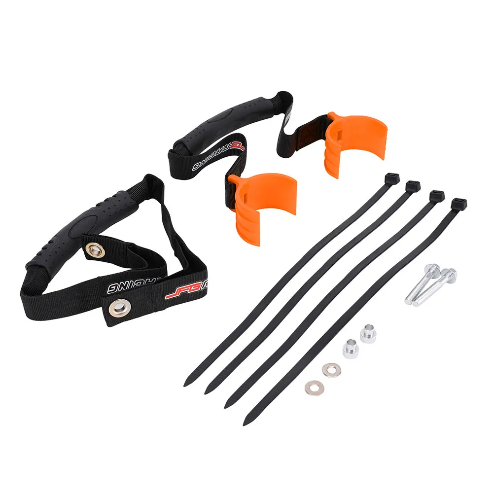 JFG Racing Front Rear Rescue Strap Pull Sling Belt Leashes For KTM 250 350 400 450 500 XCF XCW XCFW SXF EXCF EXC SMR Motorcycle