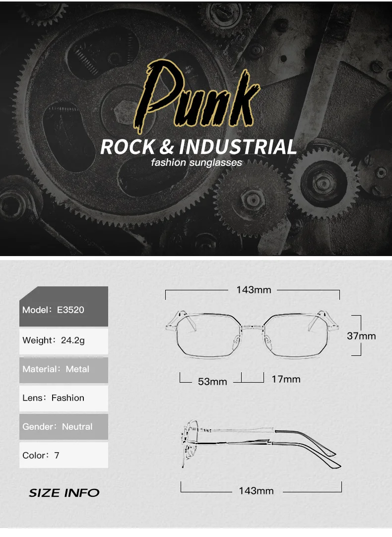 Narrow Men's Sunglasses Fashion Rectangle Women Metal Luxury Brand Sun Glasses 2021 Classic Oculos Masculino Glasses UV400
