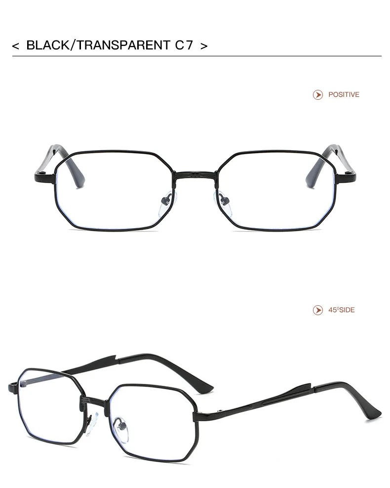 Narrow Men's Sunglasses Fashion Rectangle Women Metal Luxury Brand Sun Glasses 2021 Classic Oculos Masculino Glasses UV400