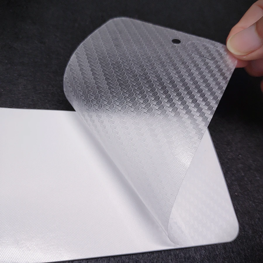 10PCS Carbon Fiber Back Film For IPhone 17 16 14 13 12 11 Pro Max 7 8 15 Plus Transparent Protective Film For iphone XS MAX