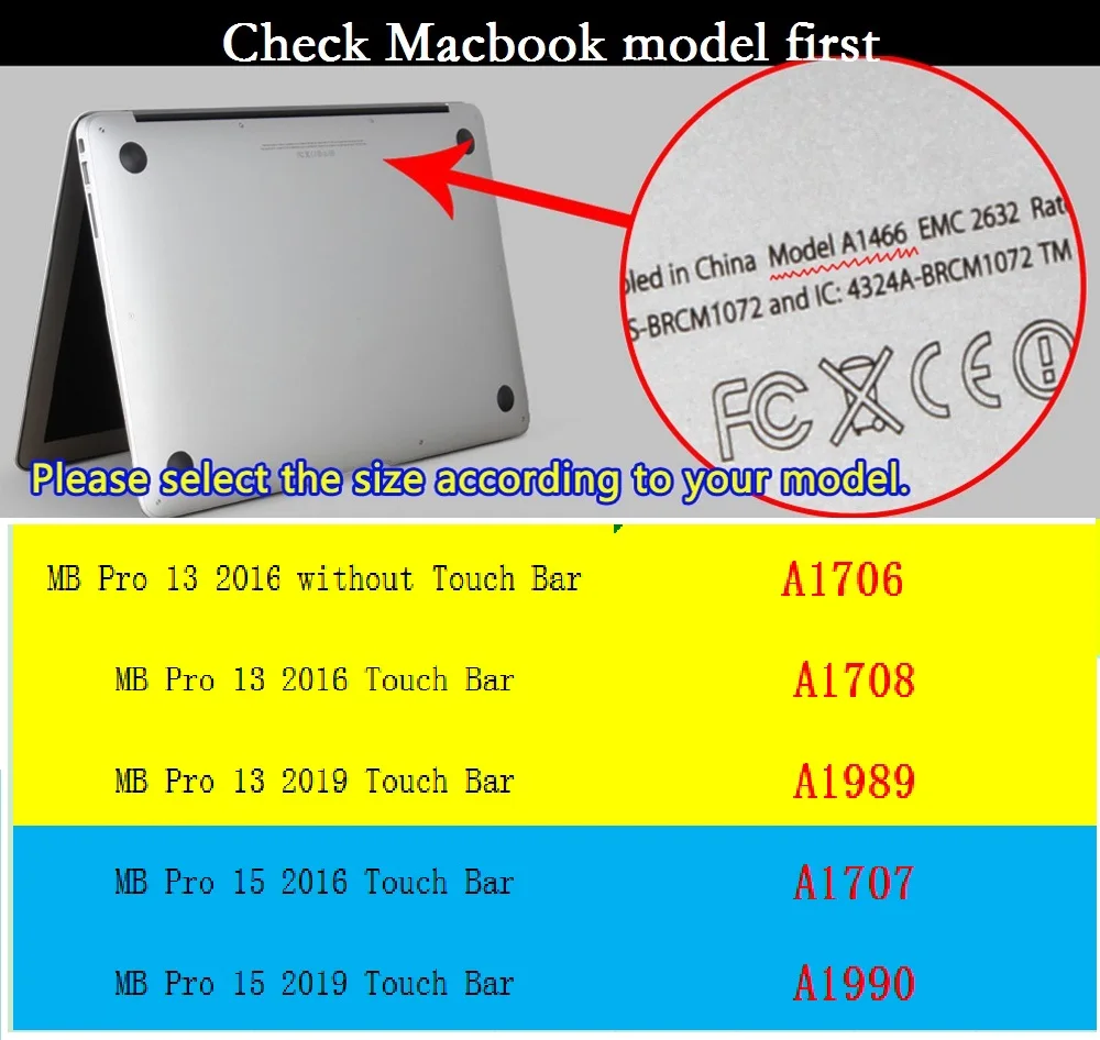Soft for Macbook Pro 13 15 2016 2018 A1706 A1989 A1707 Keyboard Cover US EU SiliconFor Macbook Pro 13 15 Touch Bar Keyboard Skin