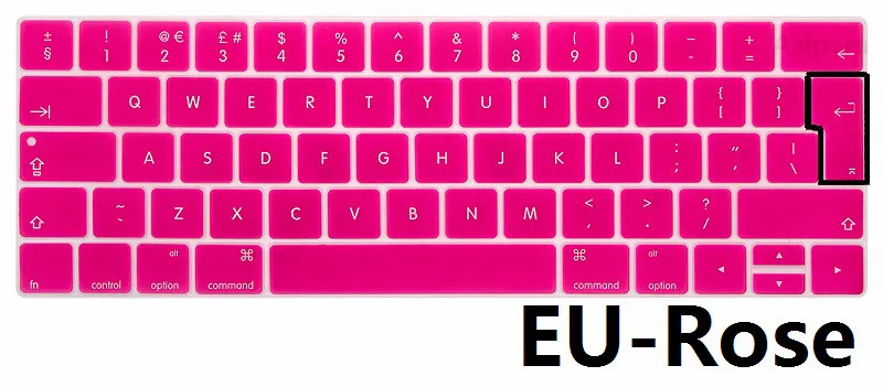 Soft for Macbook Pro 13 15 2016 2018 A1706 A1989 A1707 Keyboard Cover US EU SiliconFor Macbook Pro 13 15 Touch Bar Keyboard Skin