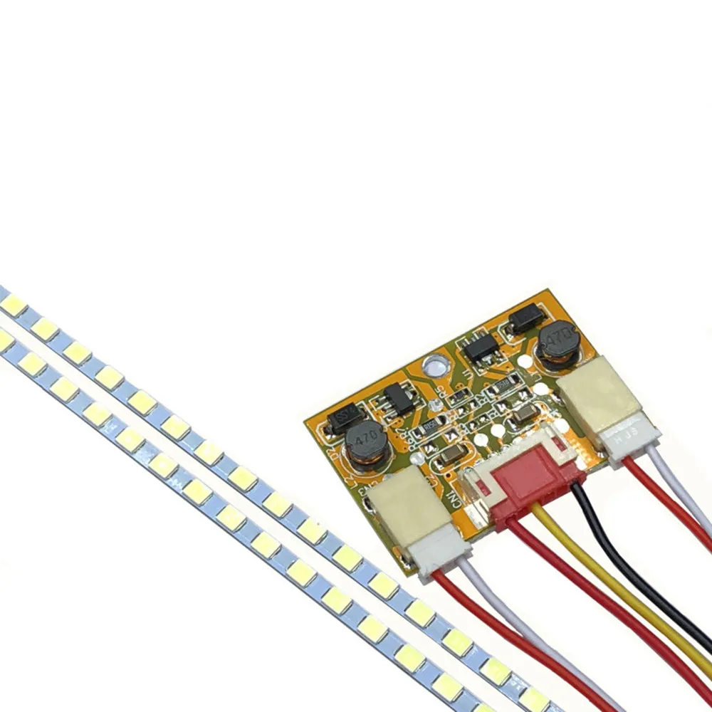 15'17'19'20'22'24' 15-24inch Universal LED Backlight Strip Light Kit CCFL LCD Screen To LED Monitor Constant Current Plate