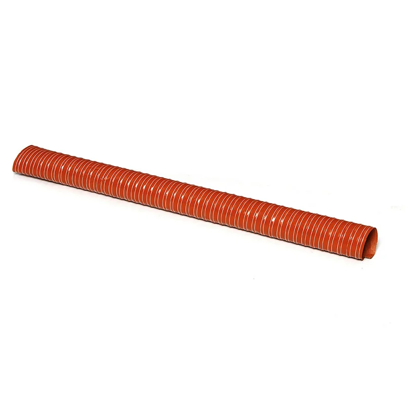 2M 25/32/38/42/45/51/63/76/80mm Car Hood Air Intake Pipe Car Hood Air Intake Pipe 1m Air Ducting Hose Tube Flexible Filter Pipe