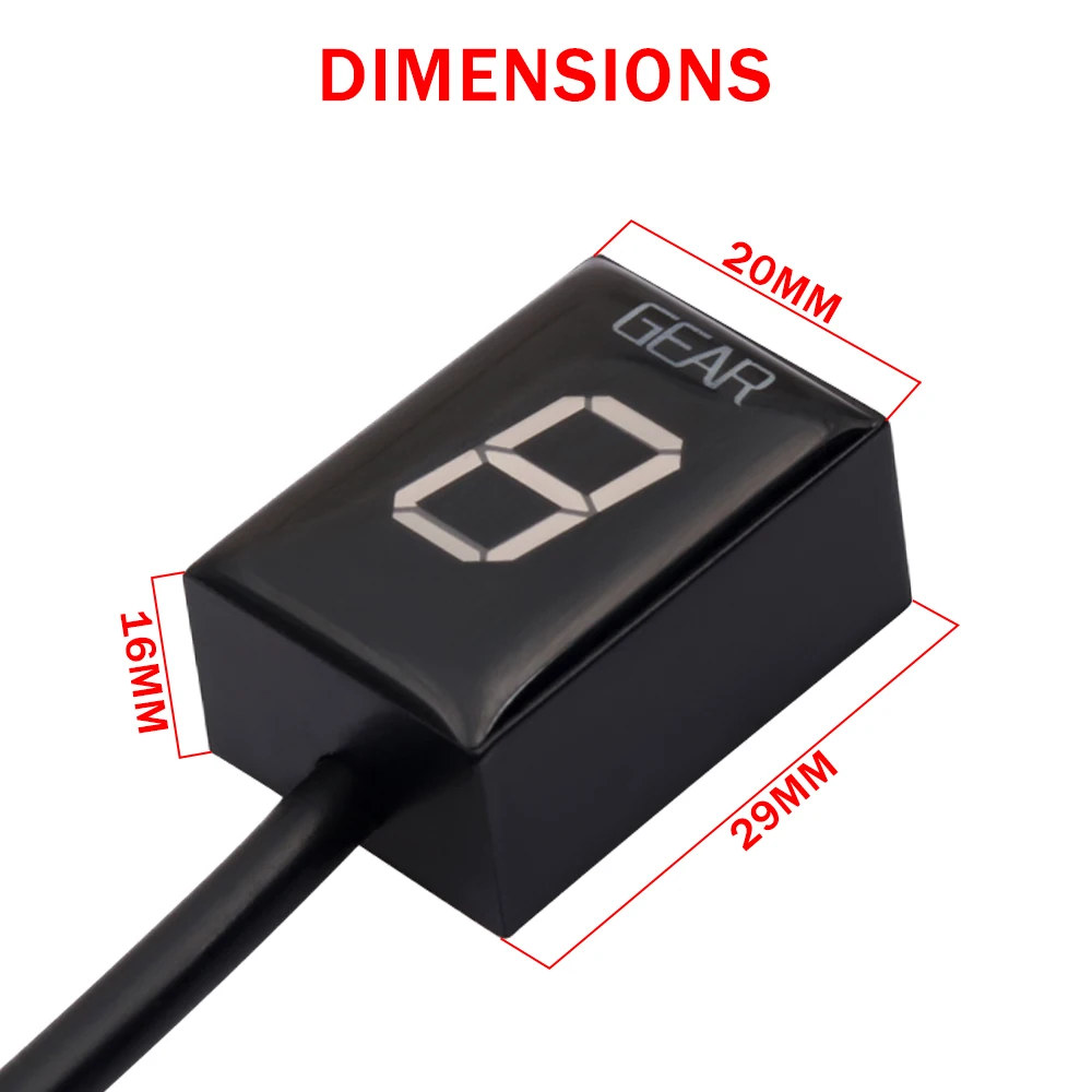 Motorcycle Gear Indicator Gear Display Meter For Yamaha Fjr1300 Bt1100 Fz1n Wr250x Wr450x Xvs1300A Xvs1100 R6s Fzs1000 Road Star