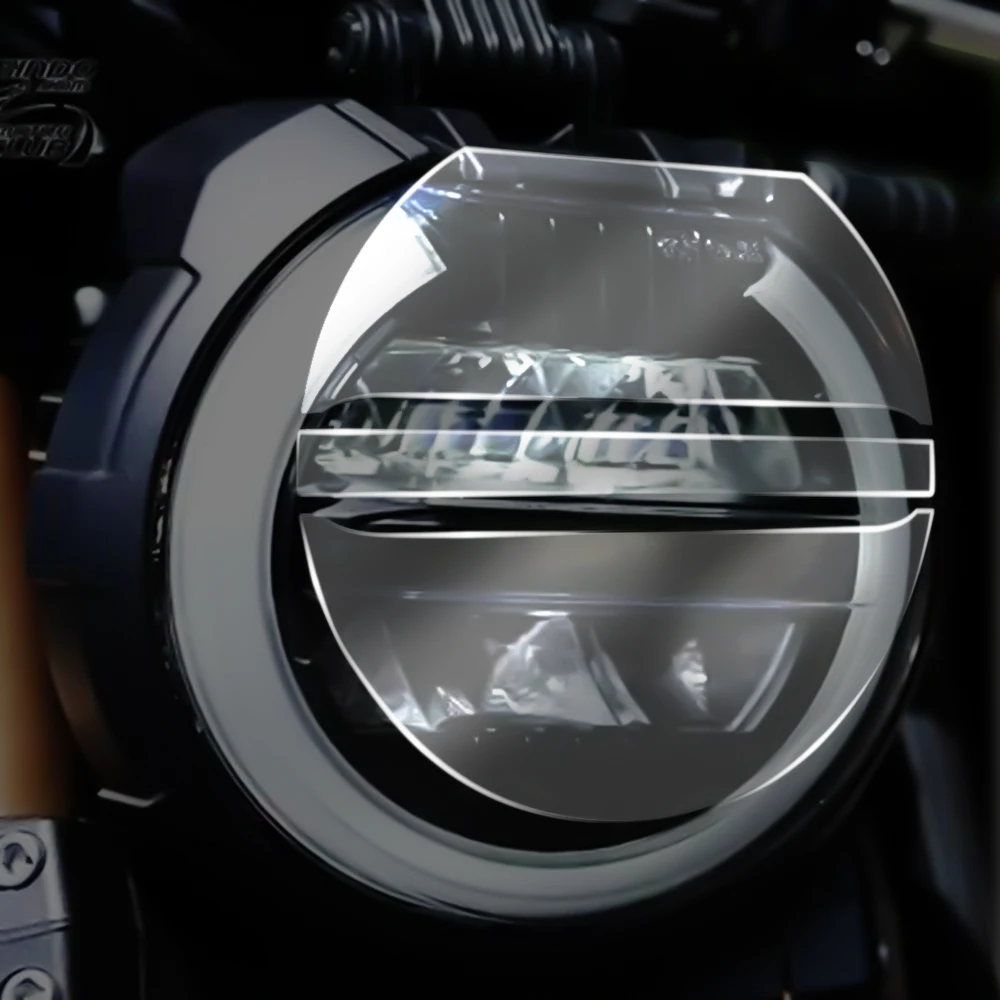 2 Pcs Clear Motorcycle Cluster Scratch Protection Film Headlight Protector For Honda Cb650r Cb 650r Cb 650 R 2018-2024