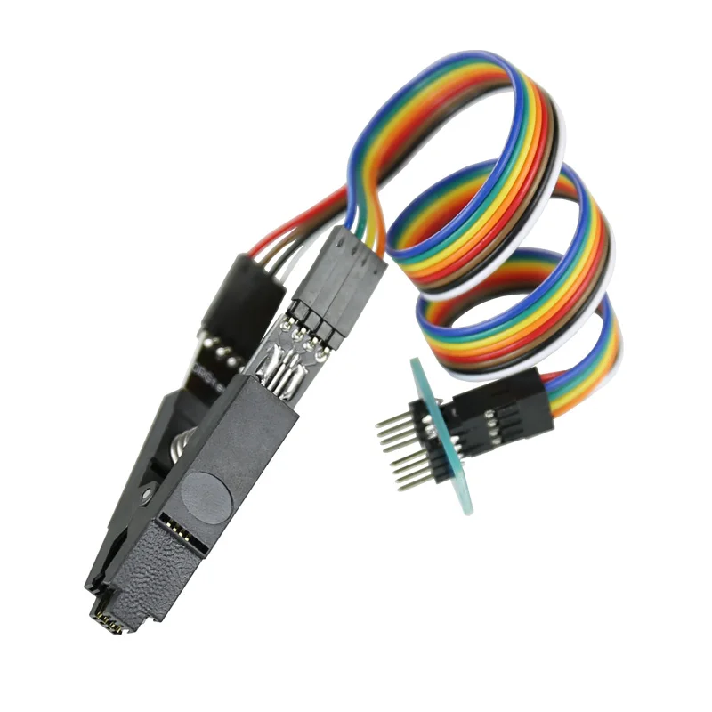 High Quality SOIC8 SOP8 Test Clip For EEPROM 93CXX/25CXX/24CXX In-Circuit Programming on USB Programmer TL866CS TL866A EZP2010