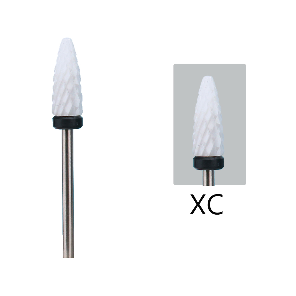 Ceramic Nail Drill Bit Nail Files Milling Cutter Electric Burr Grinding Head Manicure Pedicure Clean Cuticle Nail Art Equipment