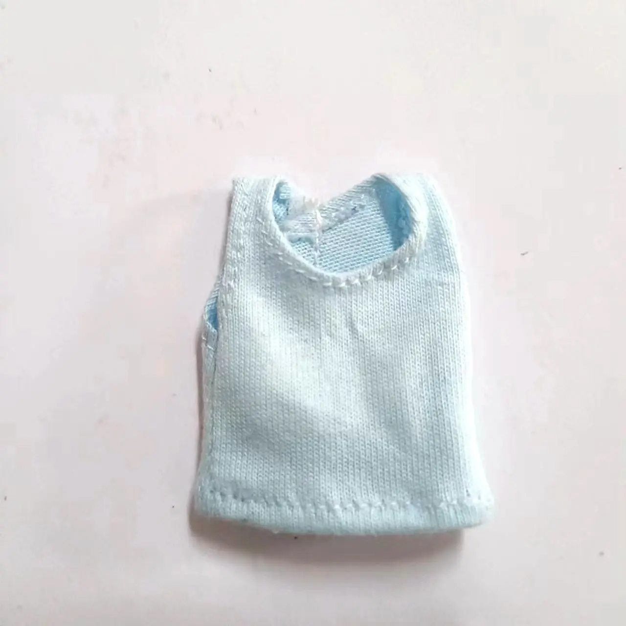 New Solid Color Doll Vest Clothes T-Shirt for OB11, OBitsu11, Molly, 1/12 BJD Doll Clothes Accessories for Dolls