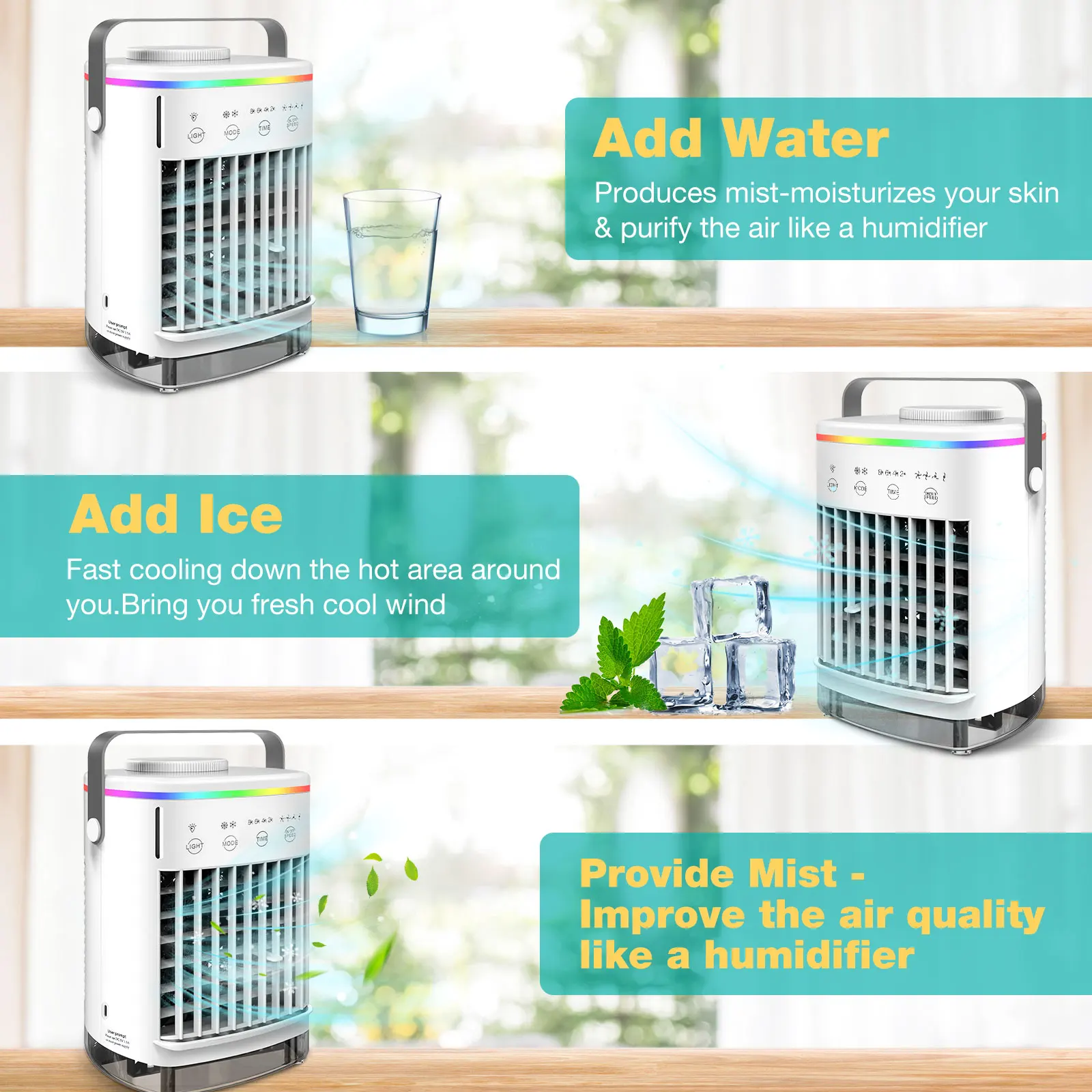 Plug-In Air Purifier Negative Ion Generator Mini Air Ionizer Dust Smoke Odor Remove For Home Bathroom Pet Air Cleaner Freshener