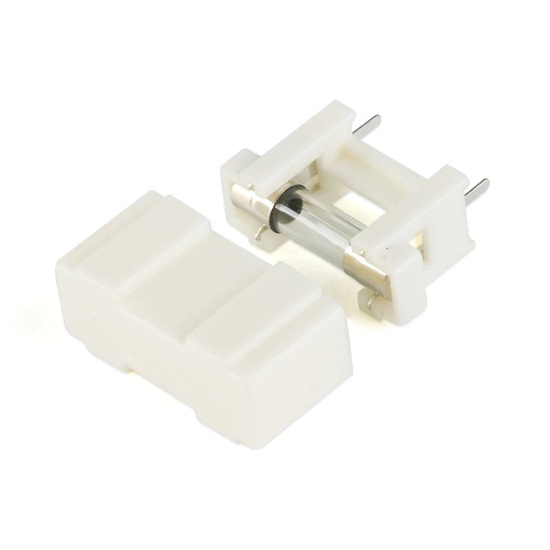 10PCS/LOT 5x20mm Fuse Holders 5X20 Insurance Tube Socket Fuse Holder For 5*20 Insurance