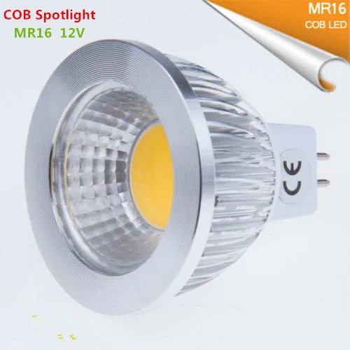 1X High Power Lampada Led MR16 Cob 6 W 9 W 12 W Led Cob Spotlight Cool White MR16 GU 5.3 GU10 12V/110V/ 220V Lamp