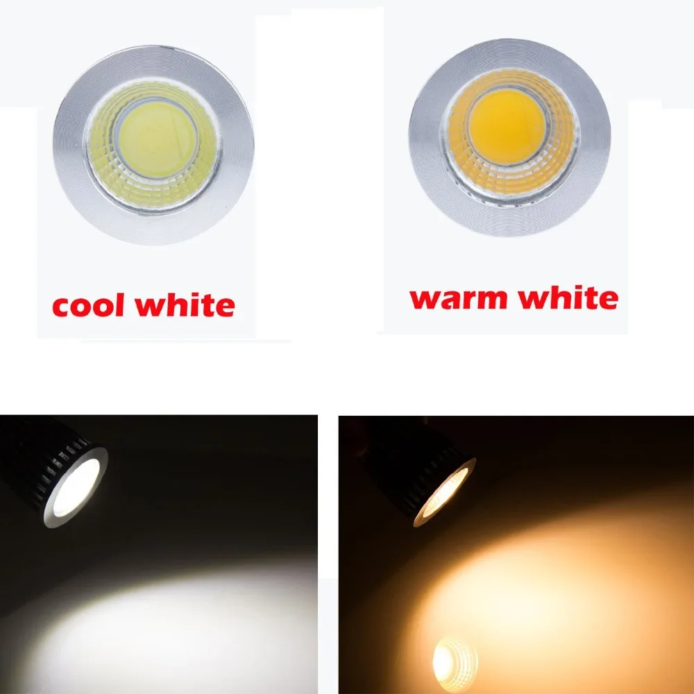 1X High Power Lampada Led MR16 Cob 6 W 9 W 12 W Led Cob Spotlight Cool White MR16 GU 5.3 GU10 12V/110V/ 220V Lamp