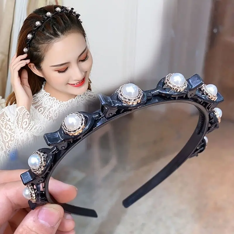 Unisex Alice Hairband Headband Men Women Sports Hair Band Hoop Metal Hoop Double Bangs Hairstyle Hairpin Hair Accessories